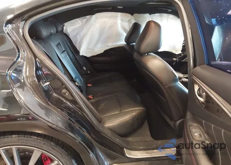 2018 Infiniti Q50 3.0T Red Sport 400 из США, поврежденный, VIN JN1FV7AP4JM460761